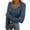 #N-Navy, variant on PFRNLF Womens Ribbed Long Sleeve Tops Summer Casual Slim Fitted V Neck Basic Tee Shirts
