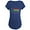 Navy, variant on - Rainbow American Flag Maternity T Shirt - Maternity Dark T-Shirt