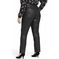 thumbnail image 3 of NYDJ BLACK COATED Women's Plus Size Marilyn Straight Leg Jeans, US 18W, 3 of 4
