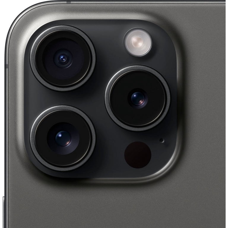 Apple iPhone 15 Pro, 128GB Black Titanium, Refurbished, Unlocked