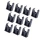 thumbnail image 4 of 10 abrazaderas para tubos de PVC, accesorio profesional, soporte premium fácil de usar, clips para tubos en forma de U prácticos Diámetro interno 32 mm, 4 of 9