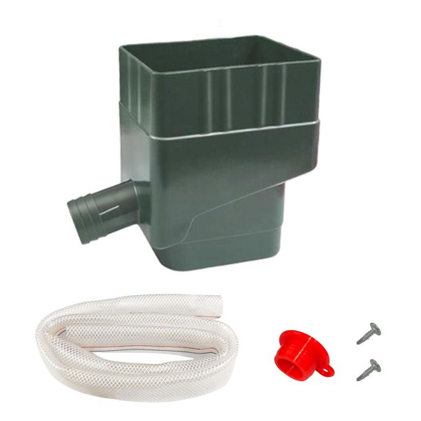 Sistemas de recolección de agua de lluvia Colectores de agua de lluvia Canalones Techos Jardinería Flor Verde