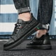 thumbnail image 5 of Zapatos de estudiante de primavera para hombre, zapatillas informales con estampado de cocodrilo, transpirables y a la moda para hombre, 5 of 6