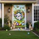 thumbnail image 4 of Yusimy Easter Door Curtain Door Cover Decorative Curtain Party Supplies for Room Garden Wall Decor Easter Holiday, 4 of 6