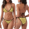 thumbnail image 3 of Balery Flower Pijama Estampado Bikini de Dos Piezas para Mujer - Conjunto de Bikini Ajustable Sexy y Cómodo para Playa, 3 of 6
