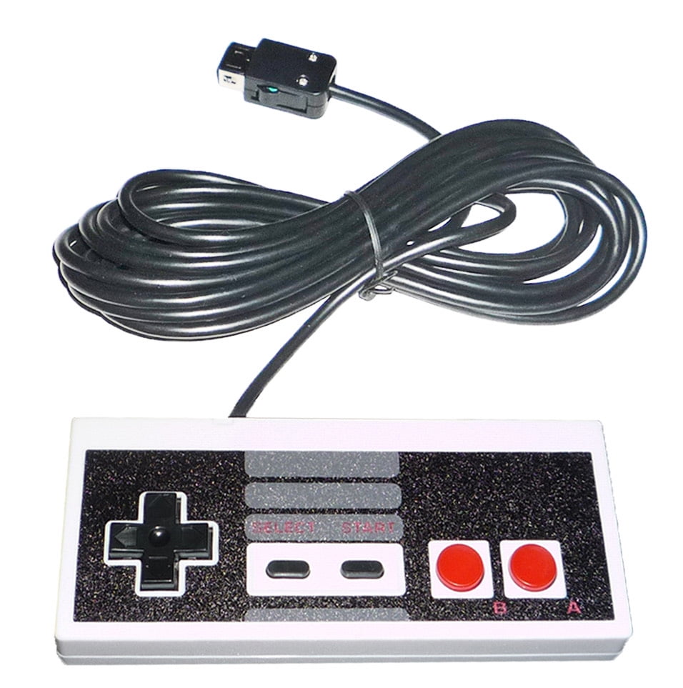 besværlige scaring rense Nes Generic Nintendo Classic Controller with LONG EXTENSION CORD FOR NES  CLASSIC MINI EDITION VIDEO GAME SYSTEM - Walmart.com