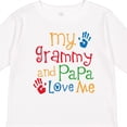 thumbnail image 4 of Inktastic Grammy and Papa Love Me Boys or Girls Long Sleeve Toddler T-Shirt, 4 of 5