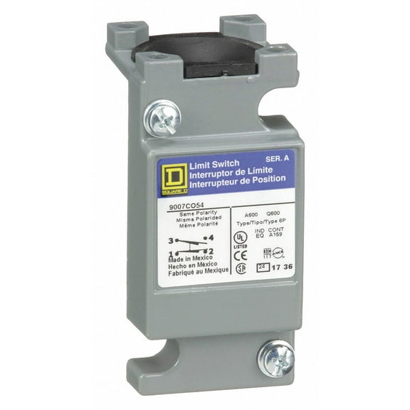 Telemecanique Sensors 1NC/1NO Compact Limit Switch Body IP 65, 66, 67 9007CO54