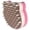 Pink, variant on Silicone Pet Grooming Deshedding Tool for Cats and Dogs Soft Massage Hair Removal Brush Reduces Shedding Effective Undercoat Rake Long and Short Hair