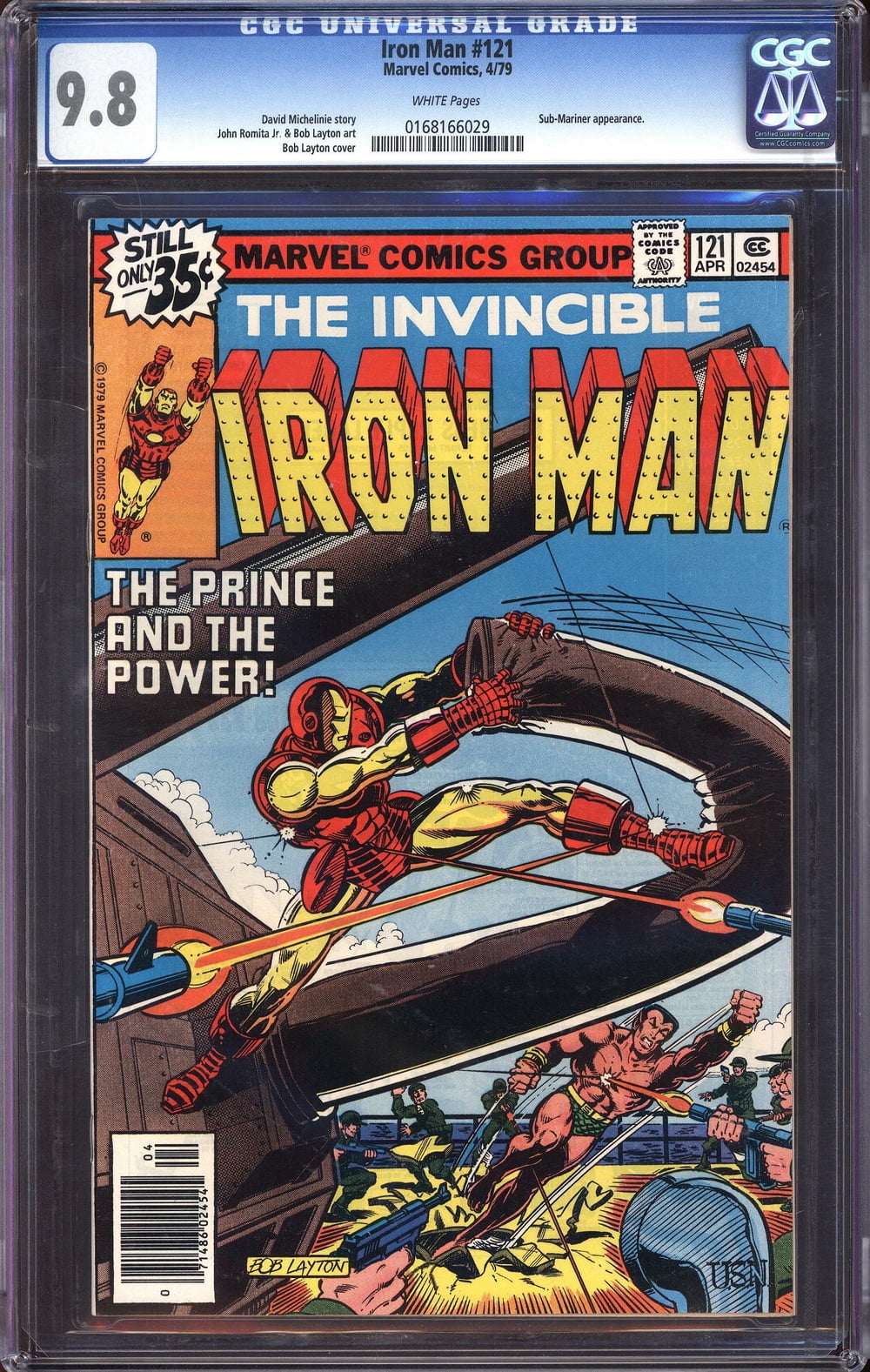 Iron Man #121 - CGC 9.8 Comic Book