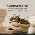 thumbnail image 2 of Recambio de tóner seco Cotton Pads ONE THING, sin blanquear, hecho a mano, 120 unidades, 2 of 9