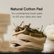 thumbnail image 2 of Recambio de tóner seco Cotton Pads ONE THING, sin blanquear, hecho a mano, 120 unidades, 2 of 9