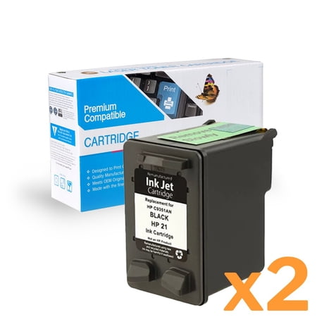 HP Remanufactured Cartridge Cart C9351AN (No. 21) 2-pack!