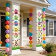 thumbnail image 3 of ddioayh Easter Door Banner 2PC Set Durable Easter Egg Bunny Decorations 30x180cm For Home Shop Party Decor, 3 of 6
