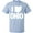 AE-Light Blue, variant on I Love Ohio with State Silhouette T-Shirt