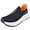 Blue, variant on Men Extra Wide Width Sneakers Comfort Walking Shoes Relieve Foot Pain Wide Toe Box with Arch Support