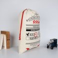 thumbnail image 2 of Kmbangi Christmas Gift Drawstring Bag with Cartoon Letter Decoration, 2 of 7