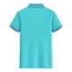 thumbnail image 4 of Mens Casual Manga Corta Botón Abajo Camisas de Color Sólido Botón Turndown Cuello Blusa Camisa, Poliéster, 4 of 5