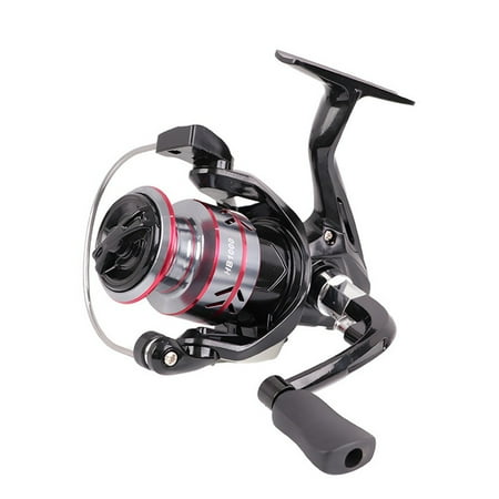 Metal Spool Spinner Fishing Reel 5.2: Speed Ratio Folding Rocker Handle Zhb 4000