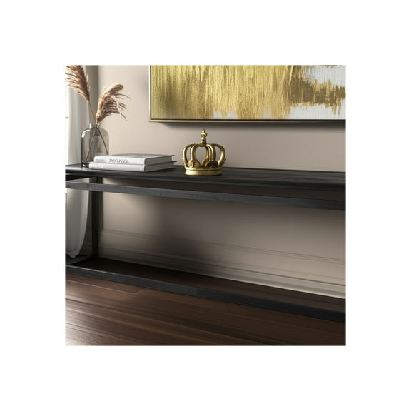 Metal Crown Display for Bathroom Decor - Regal Form Accent Display for Home, Living Room, Office, and Shelf Styling - Sculpture Ornament Statement Piece for Coffee Table Decor - 7", Gold & Metallic