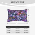 thumbnail image 6 of Bixox Watercolor Butterflies Printed Pillow Protector,Super Soft Ideal for Home,Guests,Rentals - 16"x24", 6 of 8