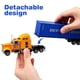 thumbnail image 4 of Diecast Semi Trucks Container Truck Model for Decoration, 4 of 5