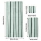 thumbnail image 3 of Juego de 3 toallas de baño | Fibra de poliéster absorbente suave y gruesa | Multi-Tamaño: 30x30cm, 100x50cm, 180x90cm | Café Verde Gris | Bordes reforzados | Para Spa Baño Piscina Inicio, 3 of 6
