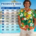 thumbnail image 6 of Jeiento Tropical Flowers Couples Vacation Outfits Matching Sets Mens Shirts Hawaiian Dresses for Women Luau Party Sleeveless Tiered Mini Tank Dress Hawaiian Couples Matching Outfits, 6 of 6