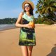 thumbnail image 3 of Fotbe Cute Big-Eyed Black Cat Vestido de Verano sin Mangas para Mujer – Vestido Midi Línea A, Estilo Camiseta Floral, Vestido Playero Casual y Fluido, 3 of 7