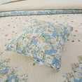 thumbnail image 3 of Coussin Patchwork Bleu/beige, 3 of 4