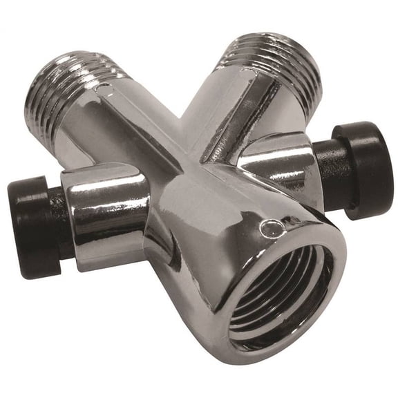 Plumb Pak PP825-7 Shower Diverter Plated Plastic