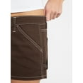 thumbnail image 4 of No Boundaries Carpenter Denim Shorts, 2.5'' Inseam, Women’s 00-18, 4 of 5