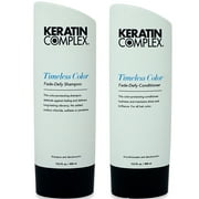 Keratin Complex Timeless Color Fade-Defy Sham poo 13.5 oz. and Timeless Color Fade-Defy Condit ioner 13.5 oz. Combo Pack