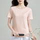 thumbnail image 5 of mfyjkho Tops Casuales Para Mujer, Blusa Informal De Manga Corta Con Capucha Y Cuello Redondo De Talla Grande Para Mujer Tops Para Salir Para Mujer Xxl, 5 of 8