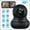 Black, variant on Security Camera Indoor-1080P 360° WiFi Cameras for Home Security，Pet/Dog/Baby Camera with Phone app, 2-Way Audio, Night Vision