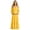 Yellow, variant on Conairie Maternity Dress for Baby Shower Photoshoot Pregnancy Summer Midi Dress off Shoulder Long Sleeve Elegant Flowy Wedding Dress Brick Red L