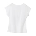 thumbnail image 3 of Camiseta para mujer, traje cómodo, camiseta básica para vacaciones y caminar S, 3 of 7