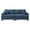 Navy, variant on Dycanpo 88'' Adjustable Back Height Sofa,Modern 3-Seat Upholstered Sofa for Living Room,Beige