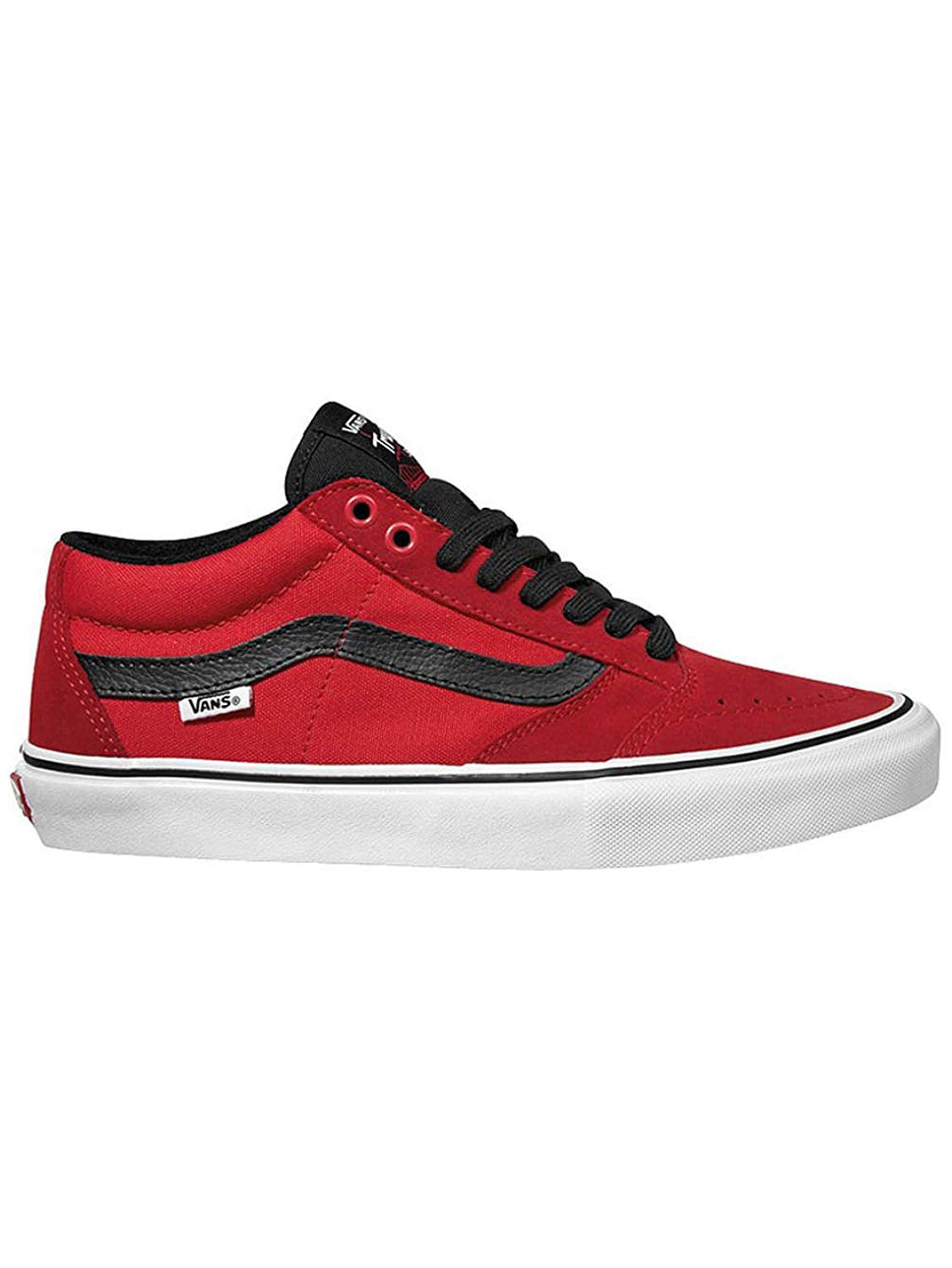 Vans - Vans TNT SG Bright Red/Black/White Men's Classic Skate Shoes Size 7  - Walmart.com - Walmart.com
