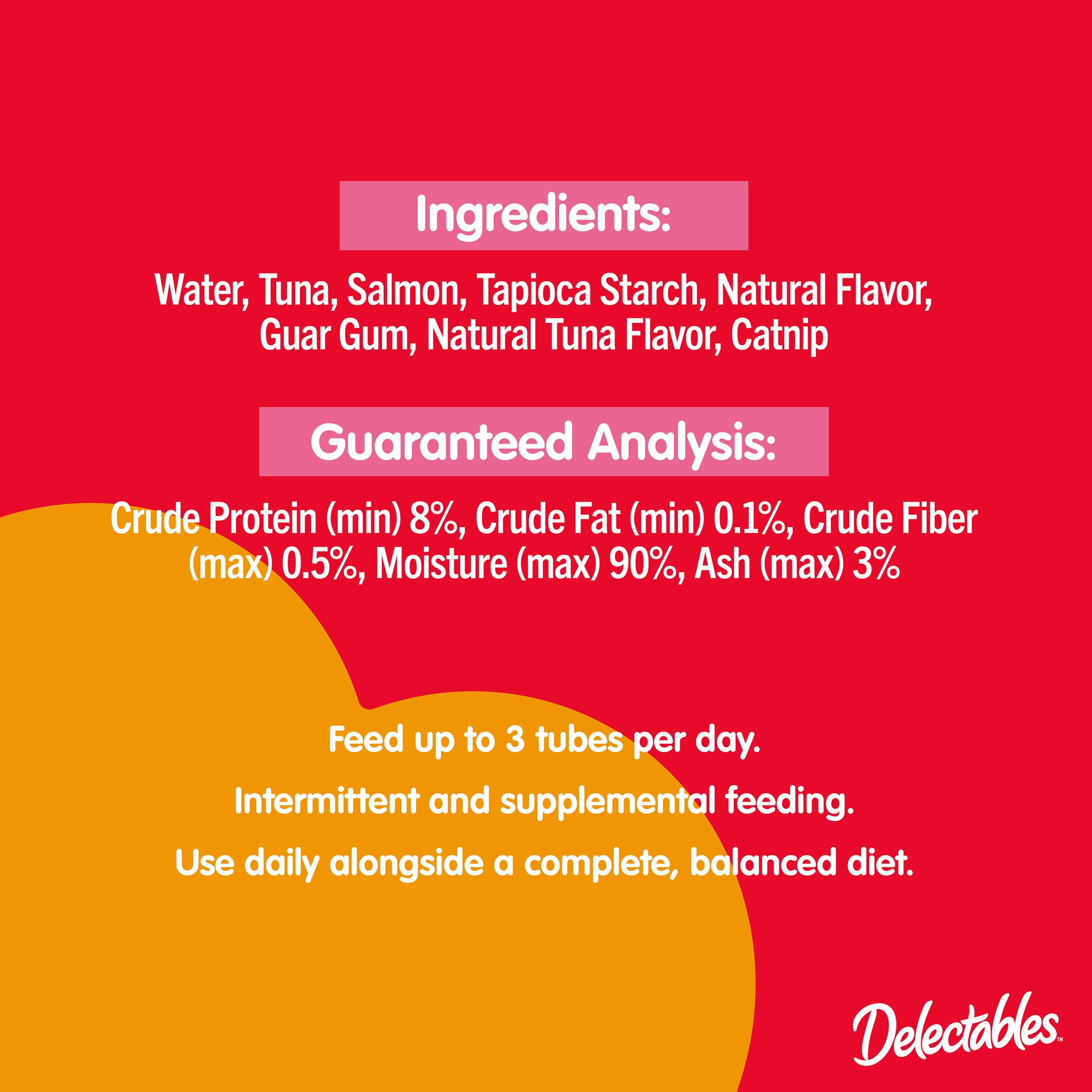 (2 pack) Hartz Delectables Squeeze Up Tuna & Salmon with Catnip Flavored Lickable Cat Treat, 4ct