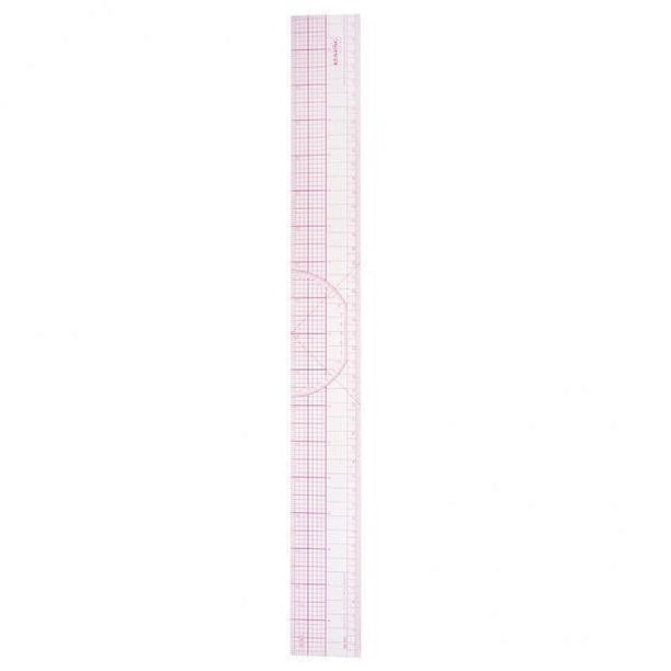 2 Reglas Métricas de Curva Francesa Multifunción para Medición de Acolchado de Ropa DIY 2 piezas