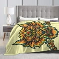 thumbnail image 4 of Super Soft Anti-Pilling Flannel Bed Blankets, Wrath of the Werewolf Cozy Fluffy Warm All Seasons Throw Blanket for Sofa Bedding, 40"x30", 4 of 8