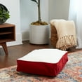 thumbnail image 4 of Happy Hounds Buster Sherpa Rectangle Pillow Style Dog Bed, Crimson, Extra Small (24 x 18 in.), 4 of 8