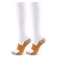 thumbnail image 2 of Qarigey 1 par de calcetines que absorben la humedad para correr, trotar, hacer ejercicio, baloncesto, calcetines de tubo medio, diseño Simple, Type3 NO3, 2 of 6