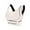 White, variant on Push up Bralettes for Women Back-Smoothing Bra Feature V-Neck Molded Bra Style W-1269 Hook and Eye Closure Sports Bra with Padding White XXL