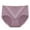 Purple, variant on Kmdttou Seamless Underwear for Women Sexy Lace High Cut Panties Comfort Bikini Panty Stretch Underpants Breathable Ladies Briefs (Available in Plus Size) Blue-Free Size
