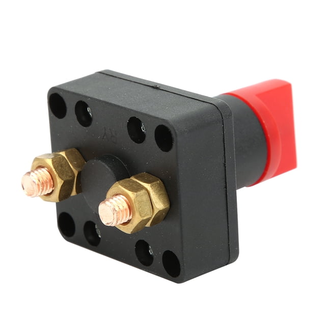 Interruptor De Corte, Interruptor De Flotador Aislador De Batería Diámetro De Tornillo De 6 Mm Resistente Y Duradero 1500 VCA/1 Min 300 A Para Bomba De Achique Aplicada En