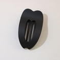 thumbnail image 3 of UNLLLL Flat Claw Hair Clip for Women, Solid Color Casual Elegant Hair Claw, Lightweight Plastic Hairpin for Thick or Thin Hair, for All Lengths Daily Styling and Work (Black), 3 of 6
