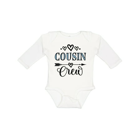 

Inktastic Cousin Crew Gift Baby Girl Long Sleeve Bodysuit