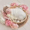 thumbnail image 4 of Wukai Squirrel And Nuts Print Baby Bow Headband for Newborn Infant Baby Toddler Girls, 4 of 5